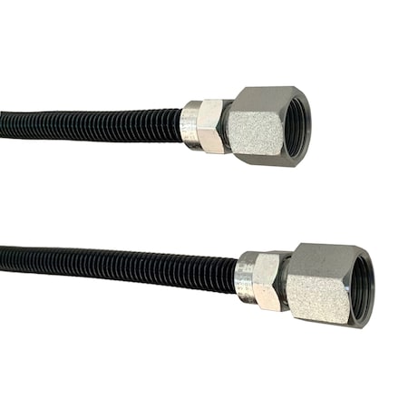 Jones Stephens 3/8in OD 1/4in ID X 36in Long, 1/2in Female Pipe Thread X 1/2in Female Pipe Thread G73129